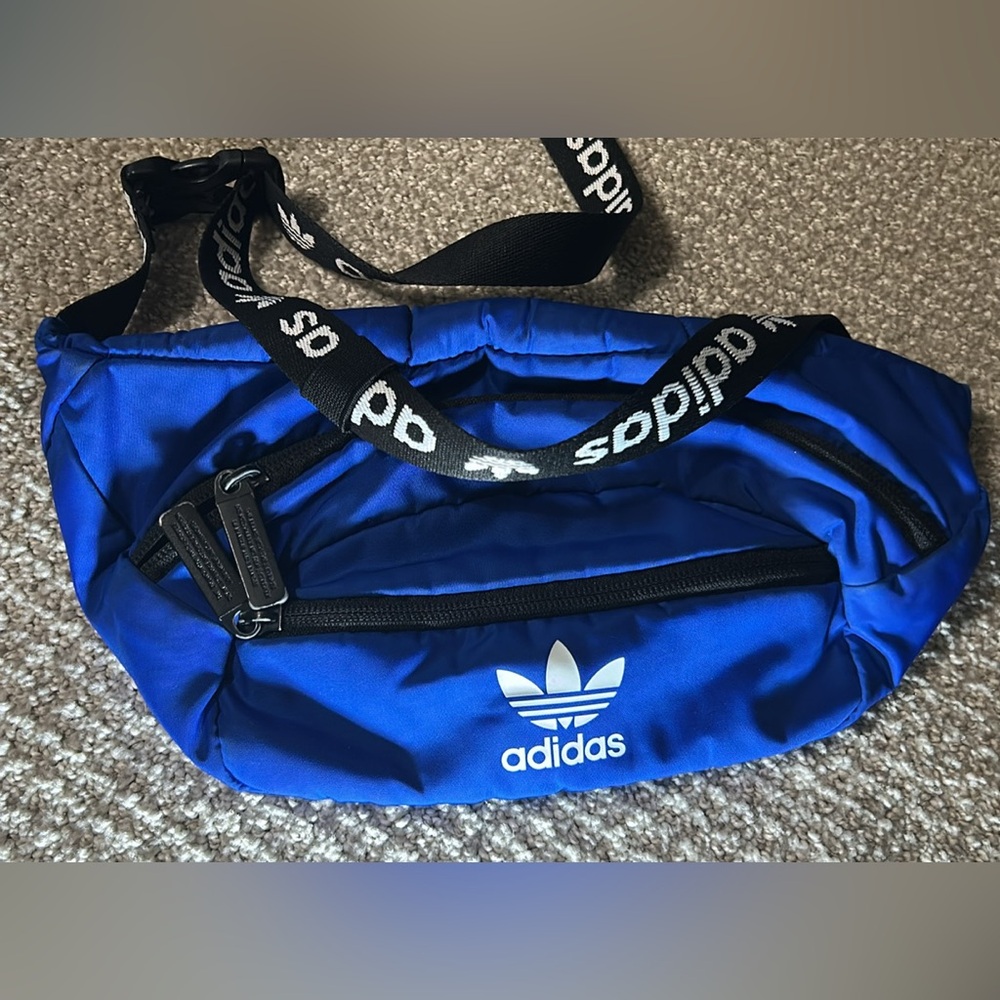 Adidas Royal Blue Belt Bag - Picture 3 of 4